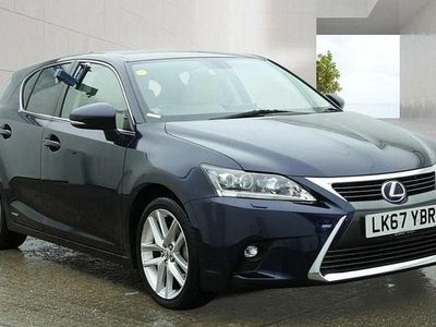 Used Lexus CT200h 2017 Blue Hatchback