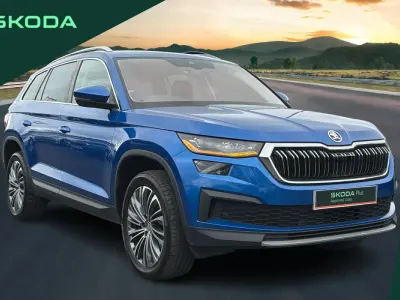 Begagnad Skoda Kodiaq SE L Executive 150 HK (110 kW) 2024 Blå SUV