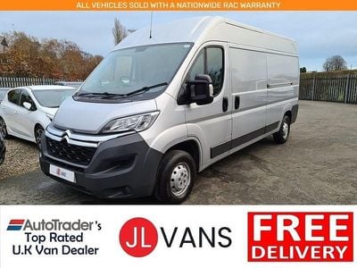 Used Citroën Relay 140 HP (102 kW) 2022 Silver Van
