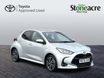 Silver Used 2020 Toyota Yaris Hybrid Design Hatchback | £16,000 (Good price)