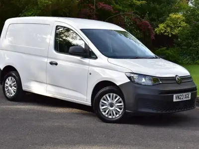 Used VW Caddy S 102 HP (75 kW) 2023 White MPV