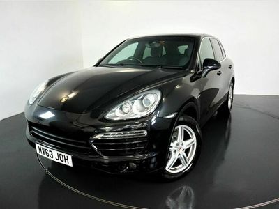 used Porsche Cayenne 3.0 D V6 TIPTRONIC 5d AUTO-1 OWNER FROM NEW-PANORAMIC ROOF-HEATED BLACK LEA