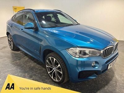 Blue Used 2018 BMW X6 M Sport SUV | £24,000 (Fair price)