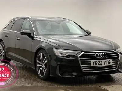 Usado Audi A6 S-Line 204 CV (150 kW) 2022 Negro Familiar