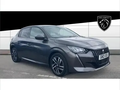 Used Peugeot 208 Allure Premium 101 HP (74 kW) 2021 Grey Hatchback