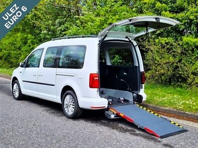 used VW Caddy Maxi C20 5 Seat Wheelchair Accessible Disabled Access Ramp Car