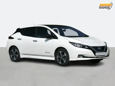 Used Nissan Leaf Tekna 110 kW (150 HP) 2020 Blue Hatchback