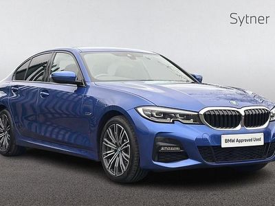Used BMW 330e M Sport 288 HP (211 kW) 2021 Blue Sedan