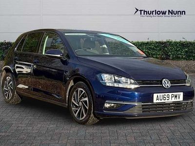 Blue Used 2019 VW Golf VII Match Hatchback | £14,894 (Fair price)