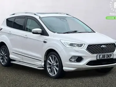 Used Ford Kuga Vignale 180 HP (132 kW) 2018 White SUV