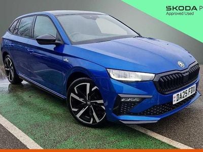 Race blue metallic Used 2025 Skoda Scala Monte Carlo Hatchback | £20,800 (A bit pricey)
