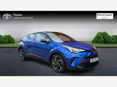 Used Toyota C-HR 122 HP (89 kW) 2021 Blue SUV
