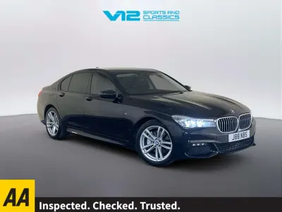 Begagnad BMW 740 M Sport 2019 Svart Sedan