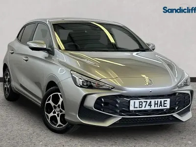 Used MG MG3 Trophy 194 HP (142 kW) 2024 Metallic  monument silver Hatchback