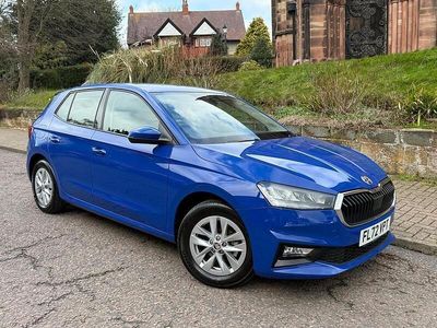 Used Skoda Fabia Comfort 2022 Blue Hatchback