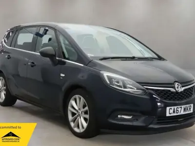Used Vauxhall Zafira Tourer Elite 140 HP (102 kW) 2018 Blue MPV