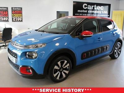Blue Used 2018 Citroën C3 Flair Hatchback | £5,689 (Fair price)