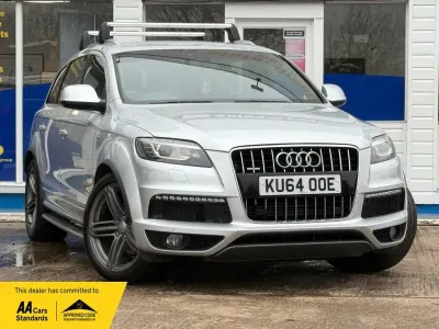 Used Audi Q7 S-line plus 245 HP (180 kW) 2014 Silver SUV