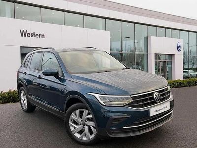 Blue Used 2021 VW Tiguan Life SUV | £16,299 (Fair price)