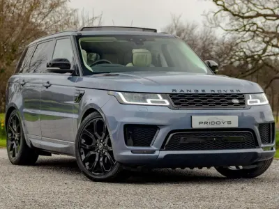Begagnad Land Rover Range Rover Sport Autobiography Dynamic 2019 Blå SUV