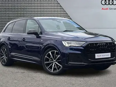 Used Audi Q7 Black Edition 286 HP (210 kW) 2023 Blue SUV