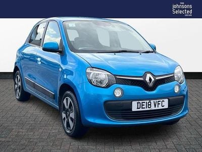 Used Renault Twingo Play 68 HP (50 kW) 2018 Blue Hatchback