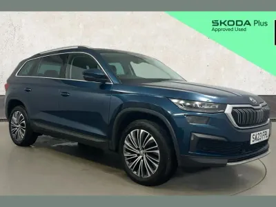 Used Skoda Kodiaq SE L Executive 150 HP (110 kW) 2023 Blue SUV