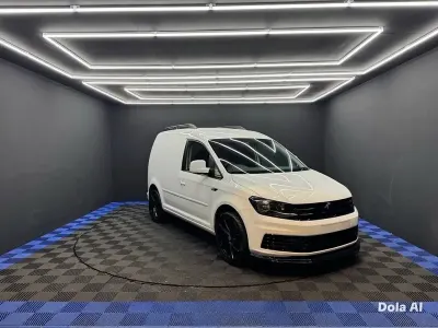 Used VW Caddy Trendline 102 HP (75 kW) 2018 White MPV