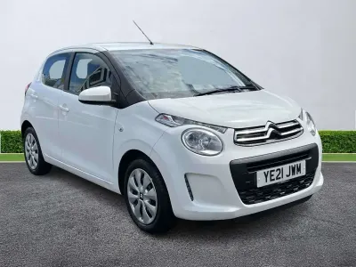 Usado Citroën C1 72 HP (52 kW) 2021 Branco Citadino