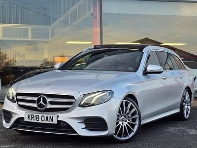 Used Mercedes E350 AMG Line Premium 2018 Silver Estate