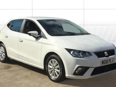 Second-hand Seat Ibiza SE Technology 95 CP (69 kW) 2018 Alb Hatchback