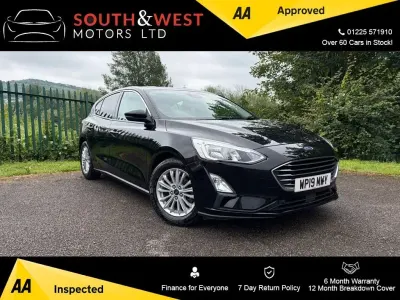 Used Ford Focus Titanium 125 HP (91 kW) 2019 Black Hatchback