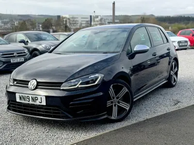 Used VW Golf VII R 300 HP (220 kW) 2019 Black Hatchback