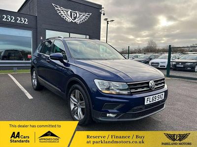 Blue Used 2019 VW Tiguan Match SUV | £10,995 (Fair price)