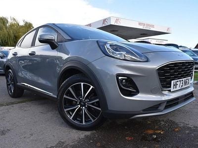 Used Ford Puma Titanium 125 HP (91 kW) 2023 Silver Hatchback