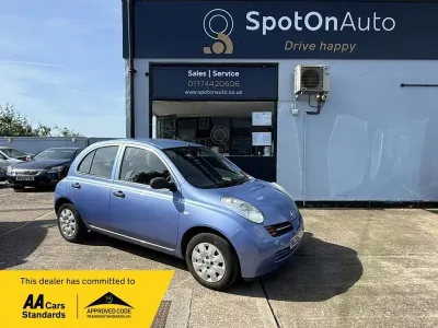 Used Nissan Micra S 79 HP (58 kW) 2005 Blue Hatchback