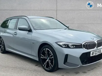 Used BMW 330e M Sport 292 HP (214 kW) 2023 Brooklyn grey metallic Estate
