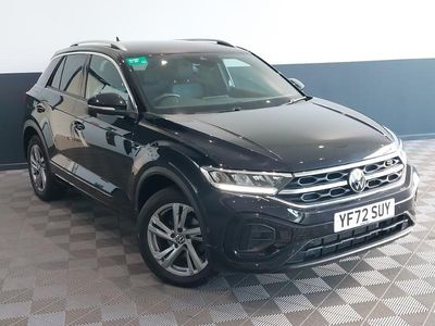 Used VW T-Roc R-line 150 HP (110 kW) 2023 Black SUV