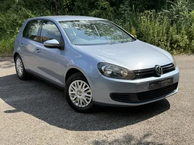 Used VW Golf VI S 102 HP (75 kW) 2009 Blue Hatchback