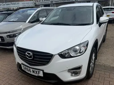 Used Mazda CX-5 150 HP (110 kW) 2016 White SUV