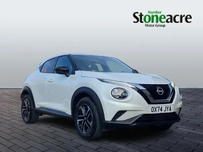 Used Nissan Juke N-Connecta 114 HP (83 kW) 2025 White SUV