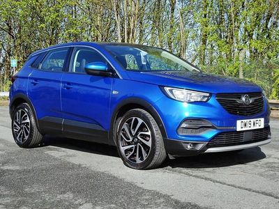 Used Vauxhall Grandland X Elite 130 HP (95 kW) 2019 Blue SUV