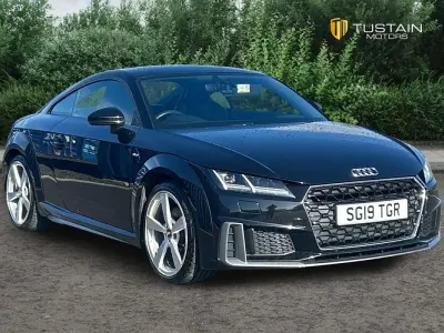 Used Audi TT S-Line 197 HP (144 kW) 2019 Black Coupe