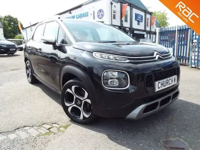Begagnad Citroën C3 Aircross Flair 110 HK (80 kW) 2018 Svart SUV