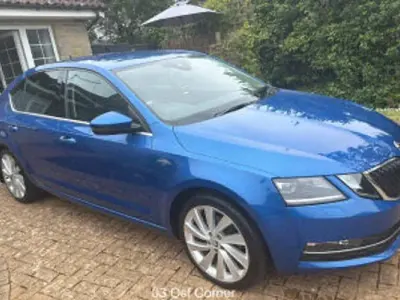 Usado Skoda Octavia 150 CV (110 kW) 2018 Azul Utilitario