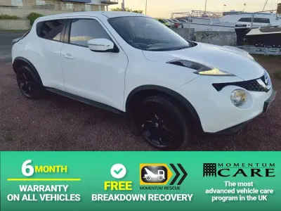 Used Nissan Juke Acenta Premium 2014 White SUV