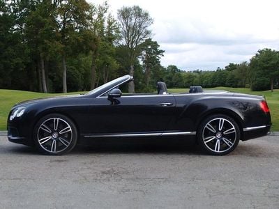 Used Bentley Continental GT Convertible 2012 Black Cabriolet
