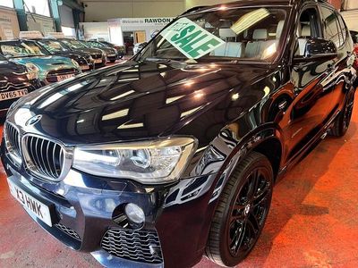 Black Used 2016 BMW X3 M Sport SUV | £8,695 (Fair price)