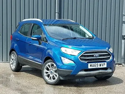 Used Ford Ecosport Titanium 125 HP (91 kW) 2019 Blue SUV
