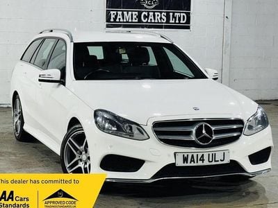 White Used 2014 Mercedes E250 AMG Estate | £6,000 (Good price)